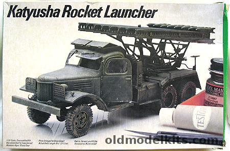 Testors 1/35 Katyusha Rocket Launcher Truck, 784 plastic model kit
